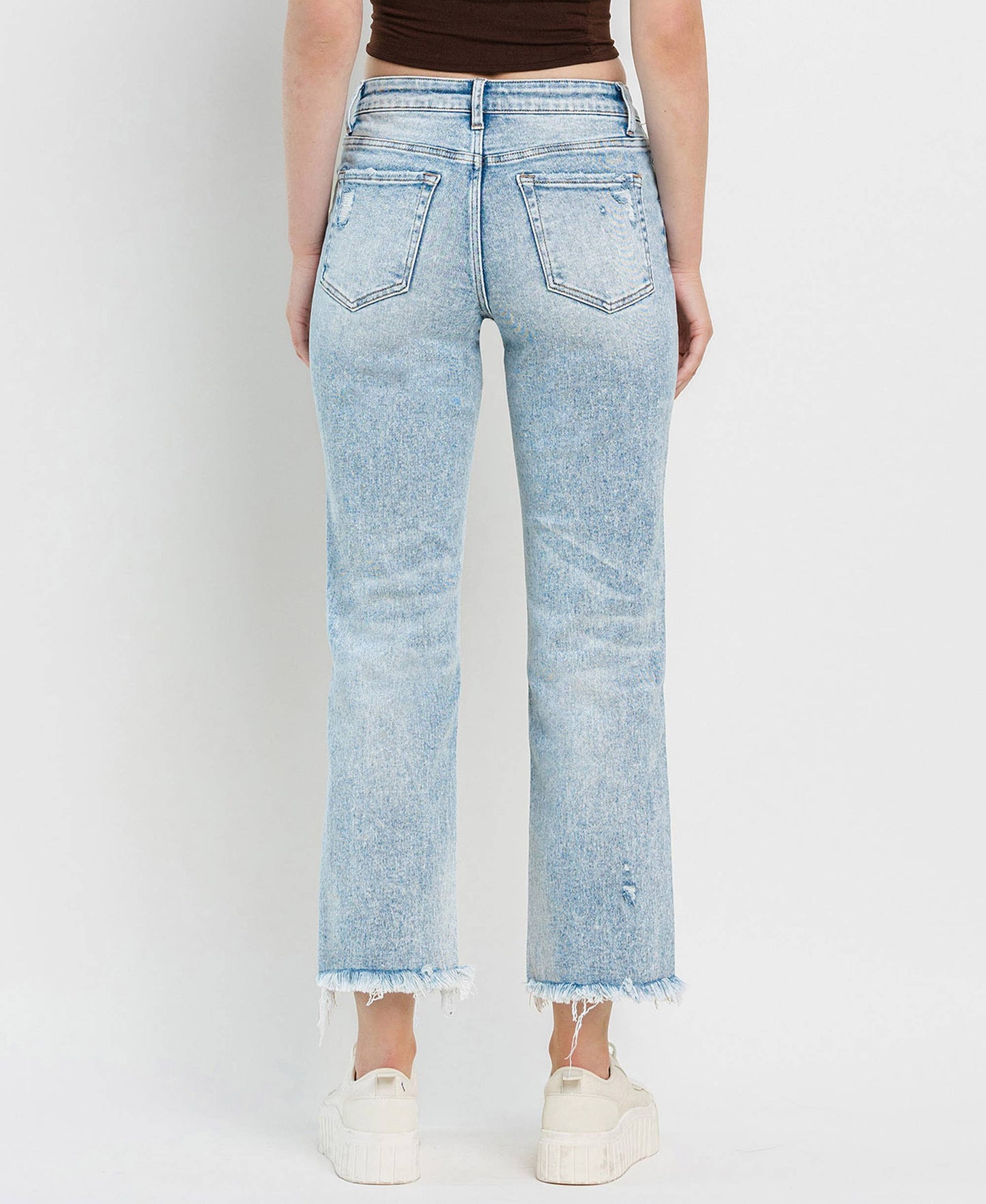 TUMMY CONTROL HIGH RISE STRAIGHT JEANS LV1295: DISCOVER ME / 25