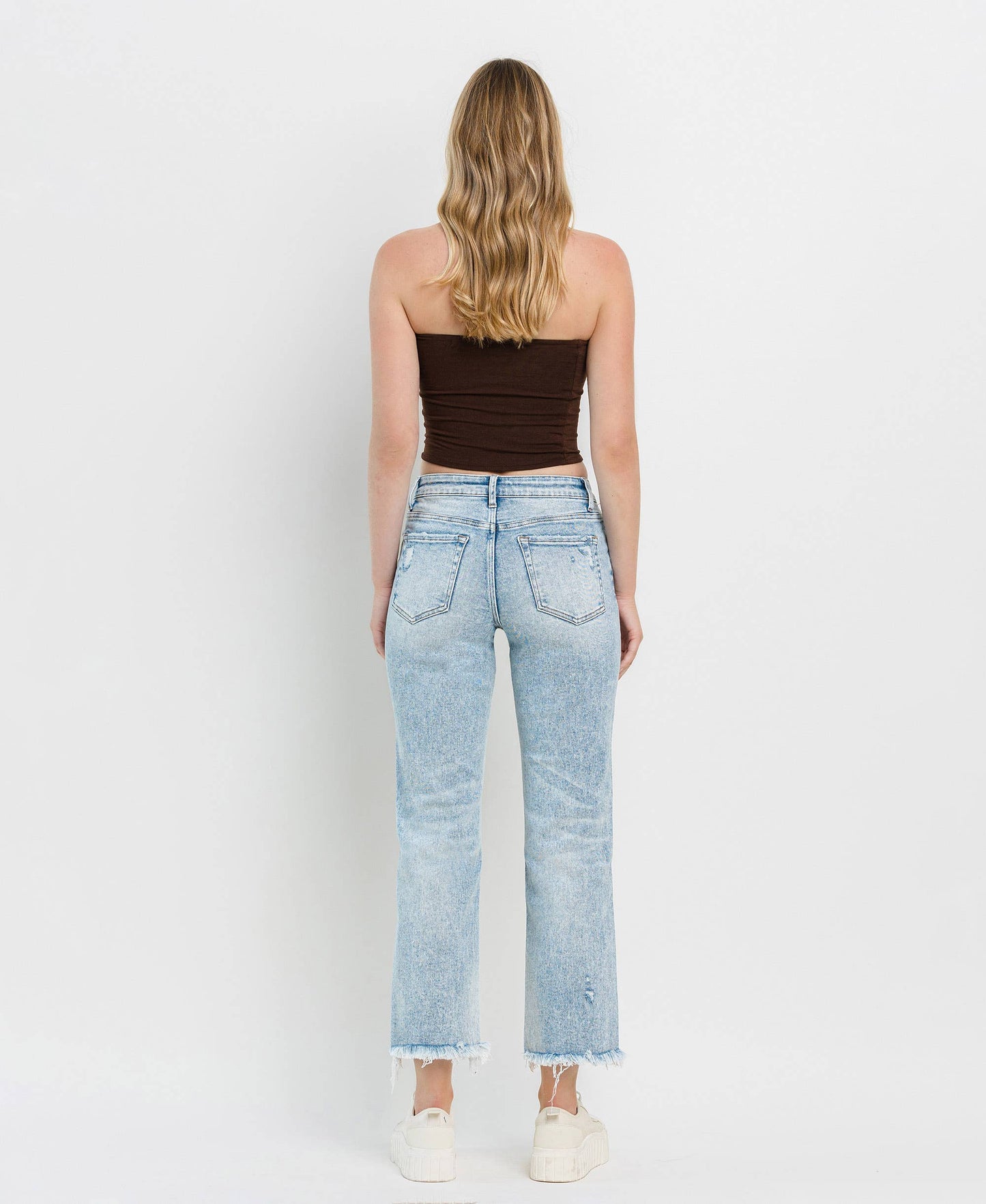 TUMMY CONTROL HIGH RISE STRAIGHT JEANS LV1295: DISCOVER ME / 25
