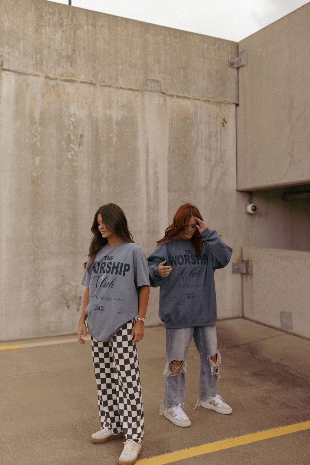 The Worship Club Graphic Tee: Medium