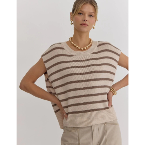 Stripe Ease Sweater