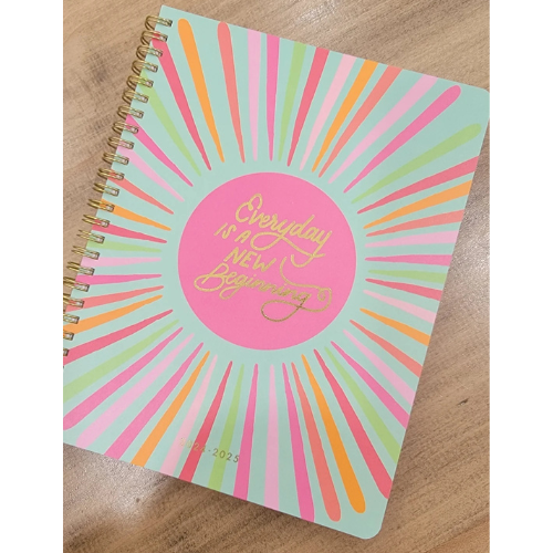 Everyday is a New Beginning Planner 2024-25