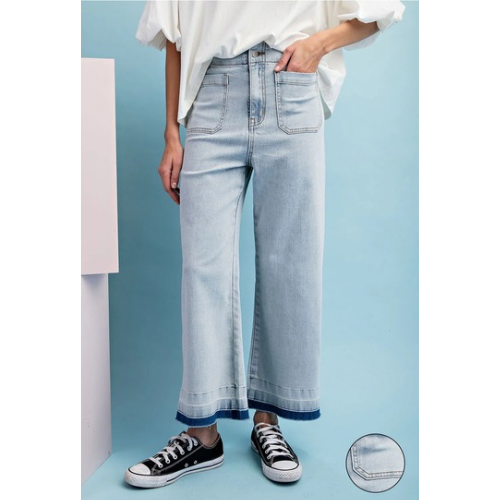 Retro Wash Crop Pants