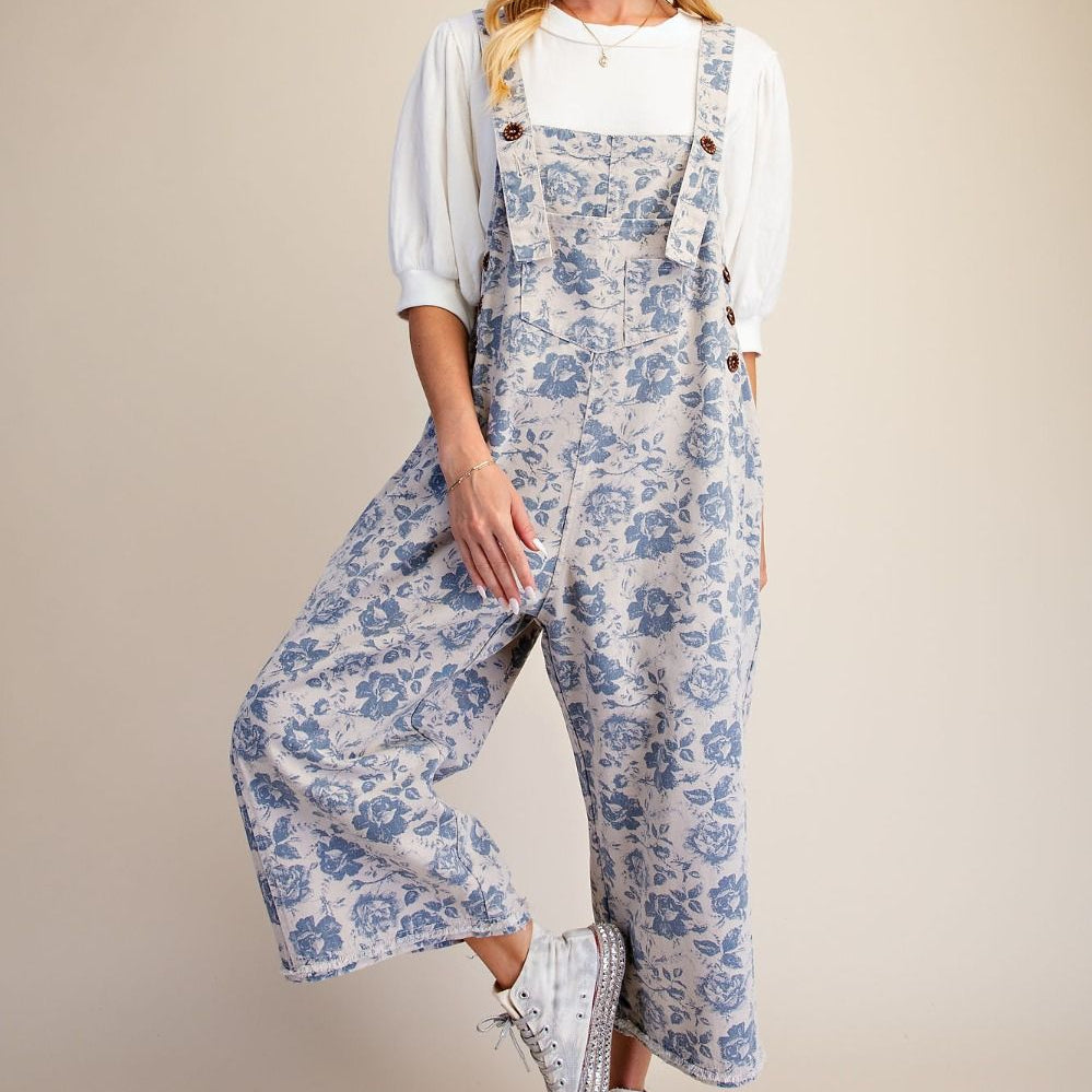 Boho Blooms Overalls