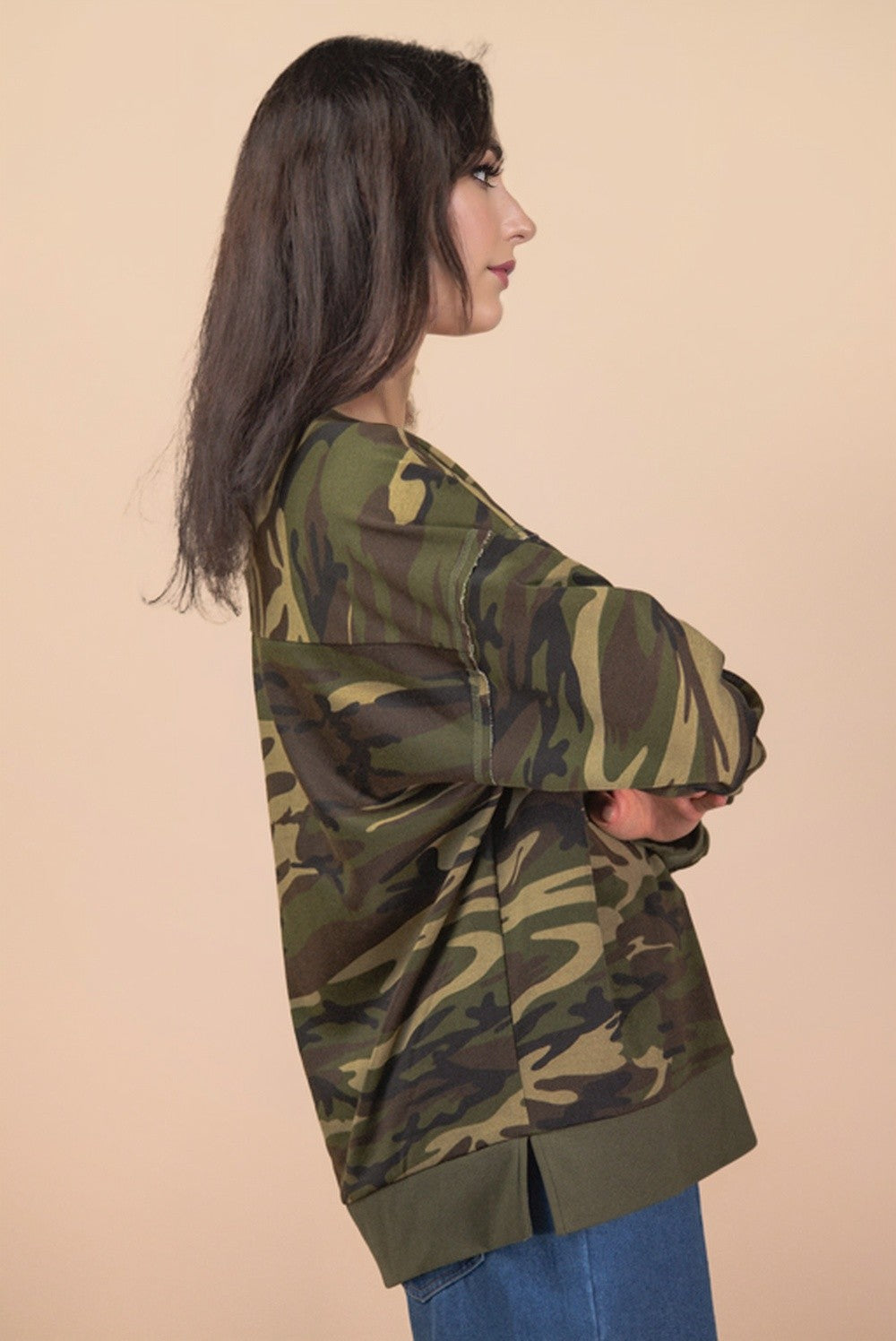Bold Camo Knit