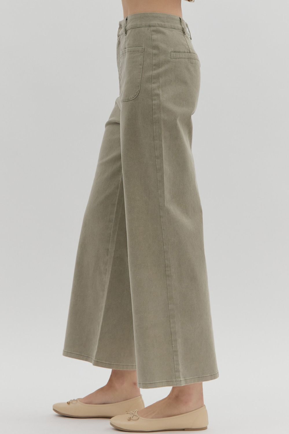 Clean Line Wide Leg