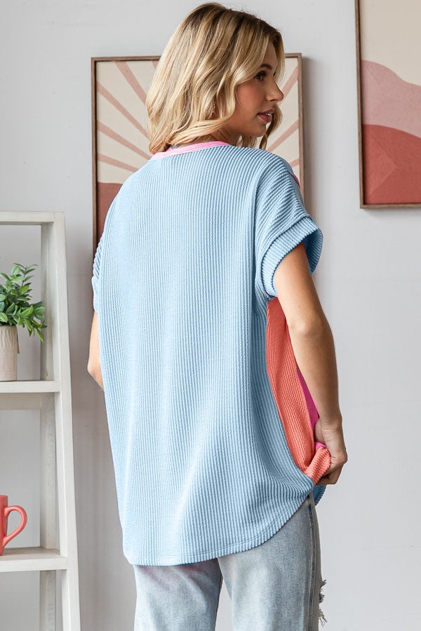 Color Patch Top