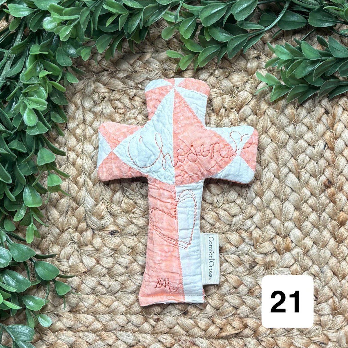 Comfort Cross- Microwavable and Weighted (Lavender Scented)