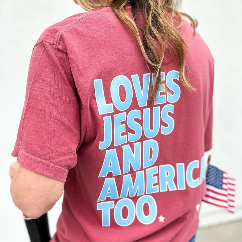 Crimson Freedom Tee