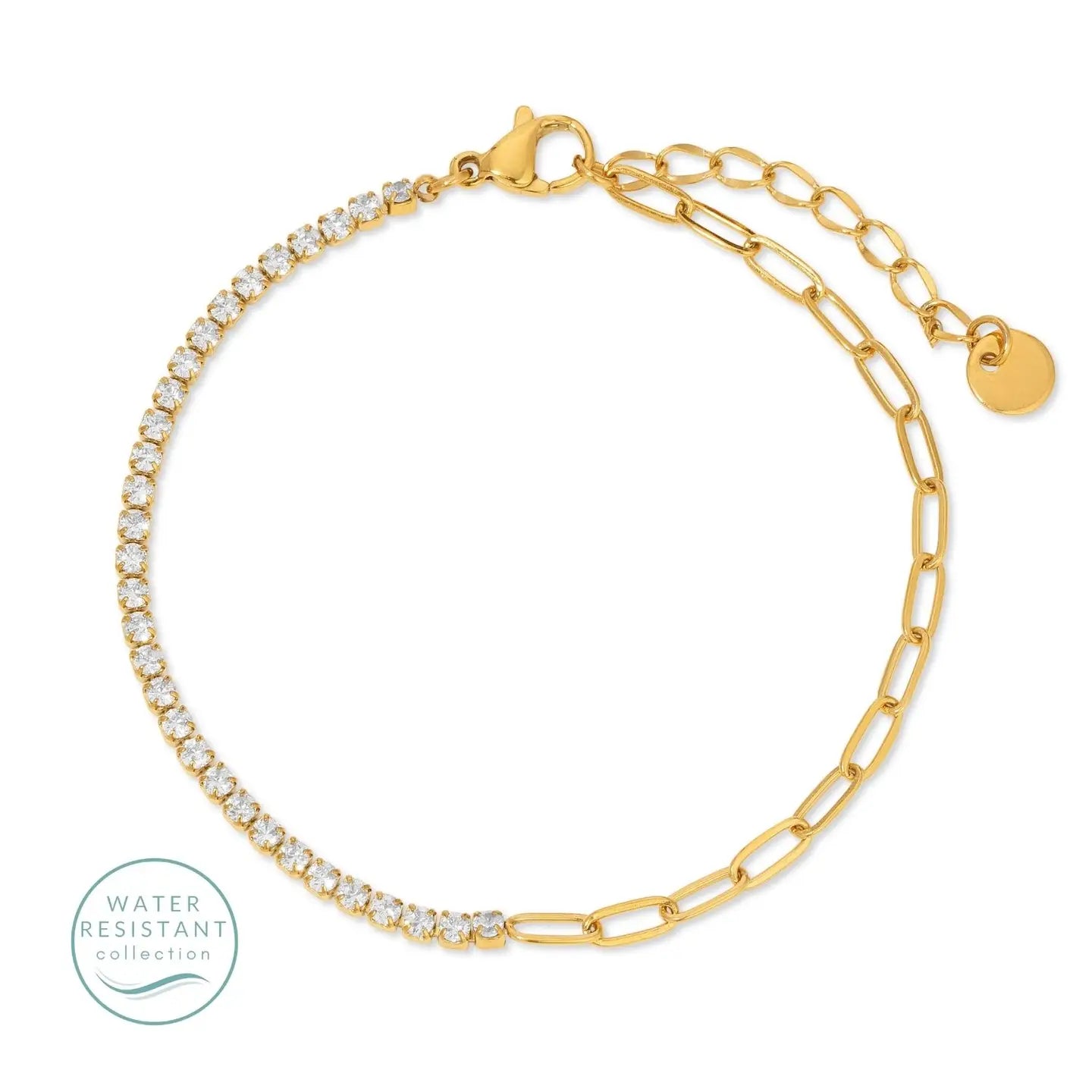 Delicate Combo Water Resistant Tennis Bracelet