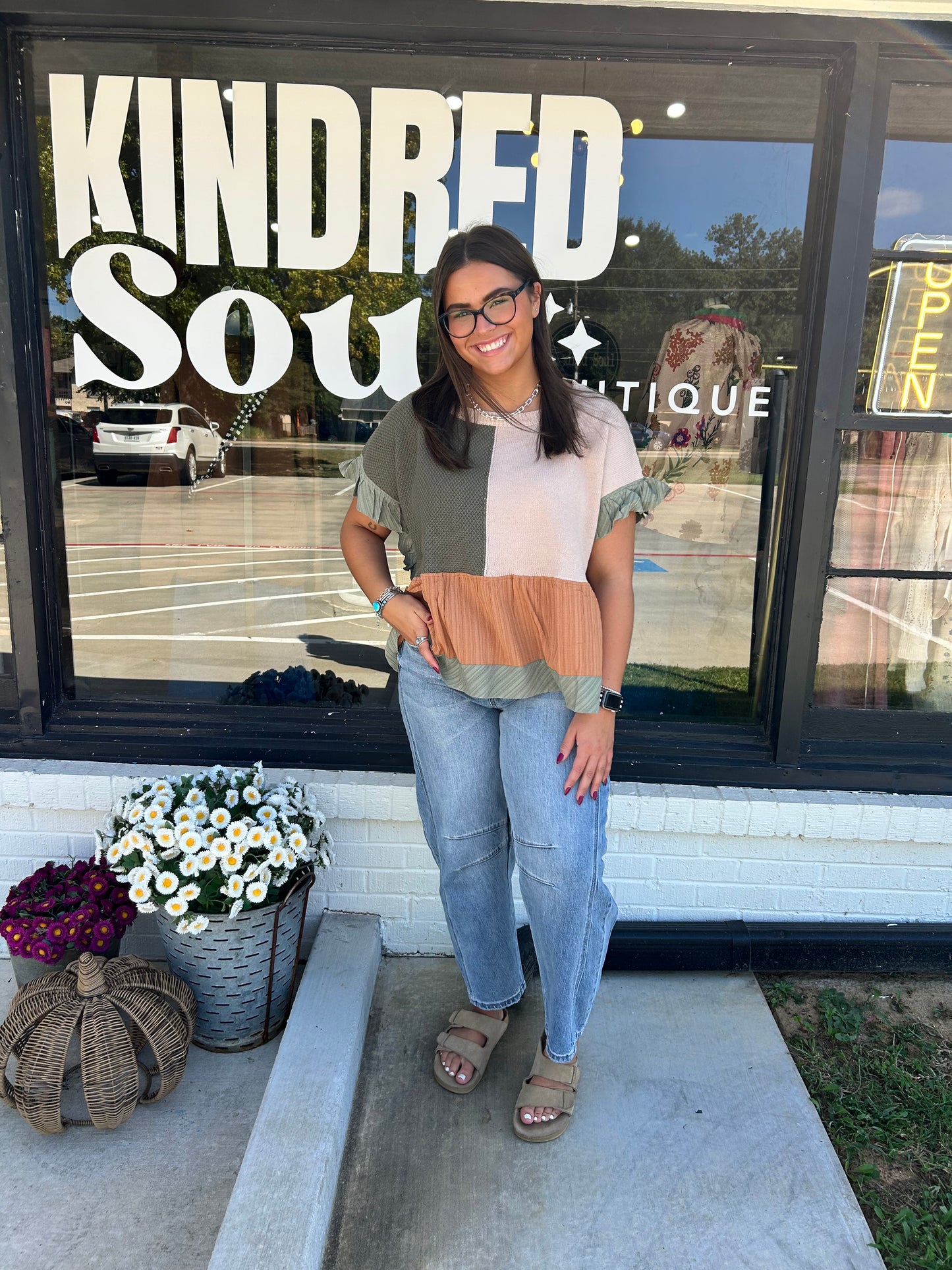 Feminine Flair Top