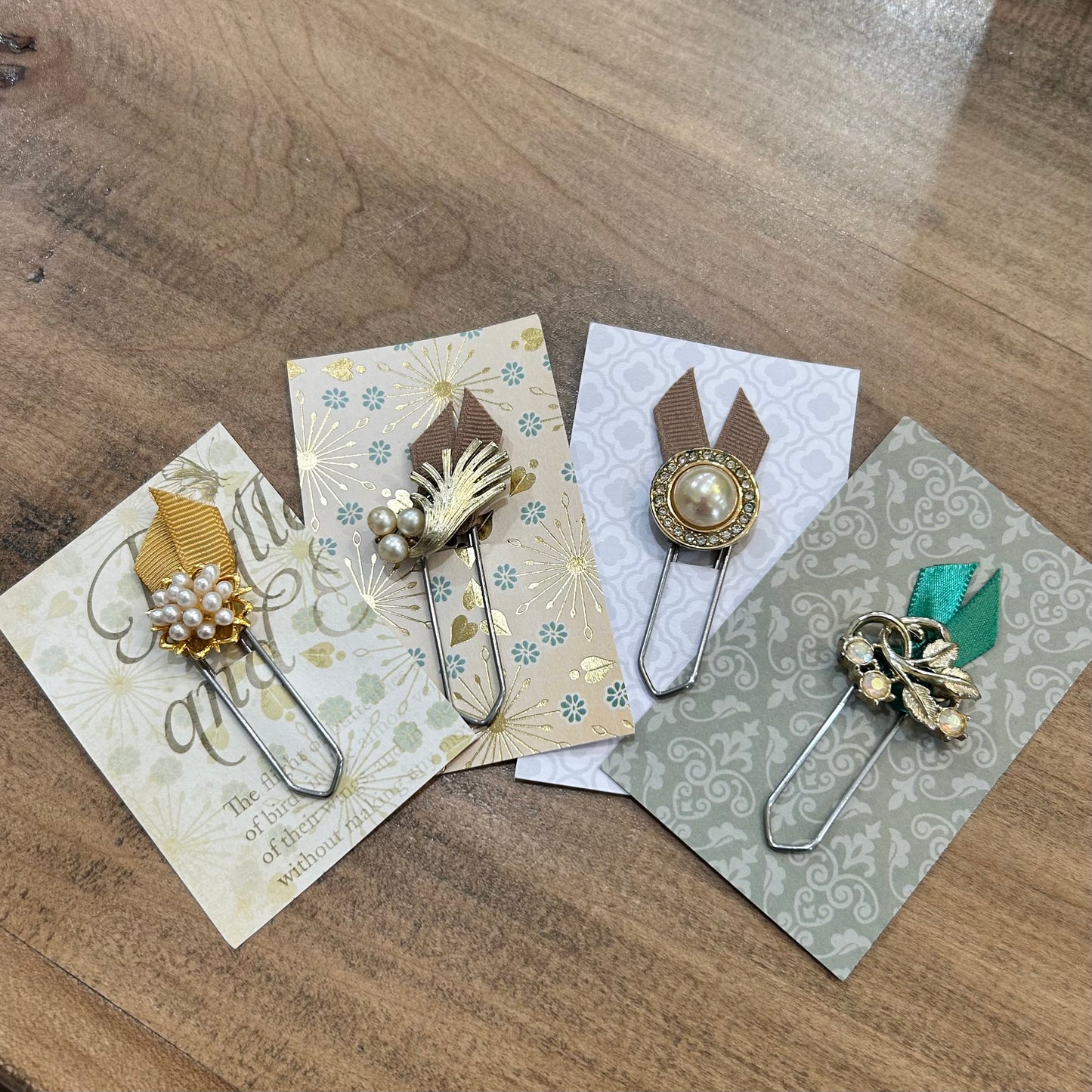 Vintage Jewelry Page Holder