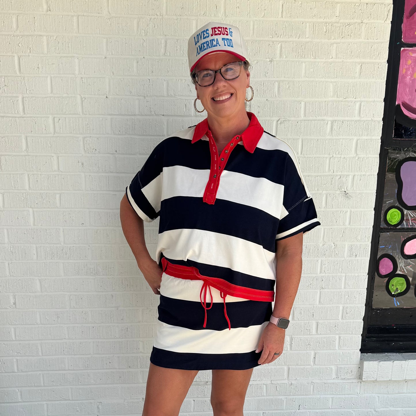 American Skort Set