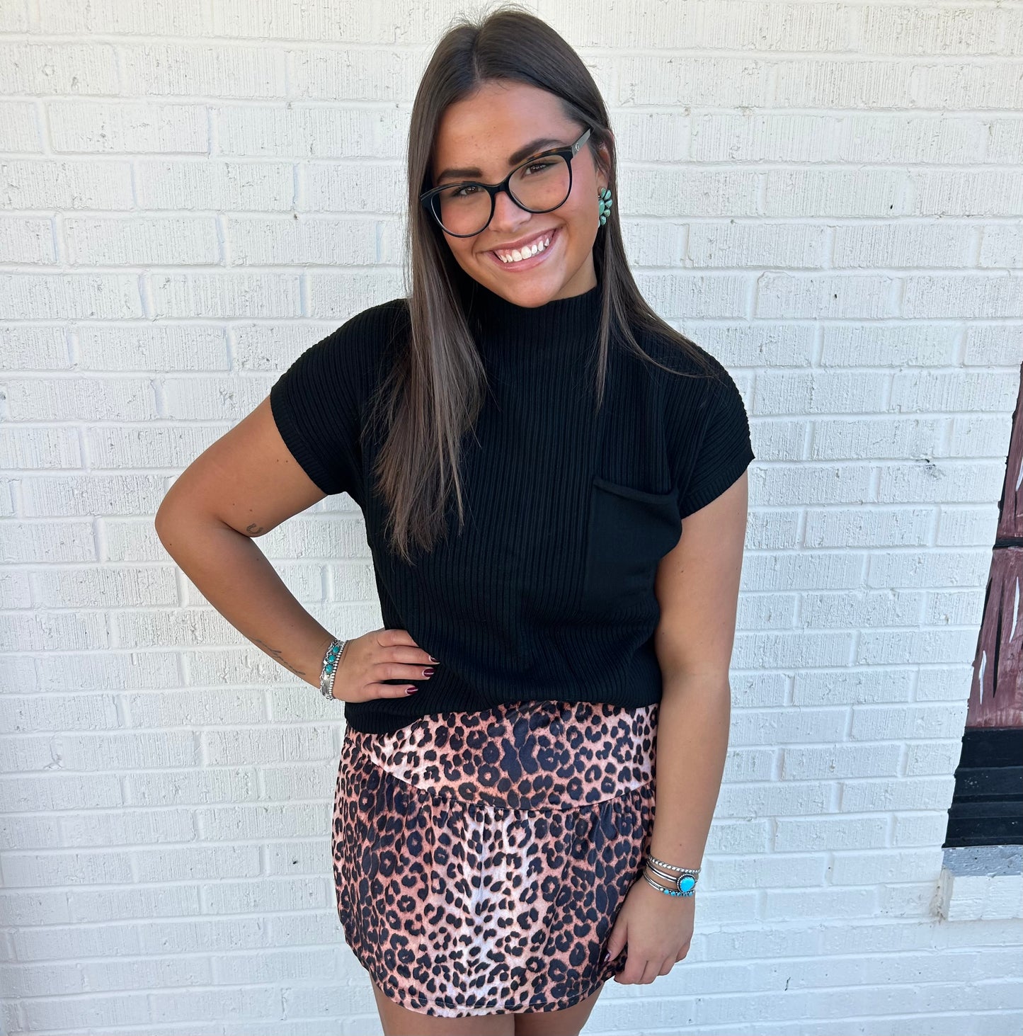 Black Cozy Pocket sweater