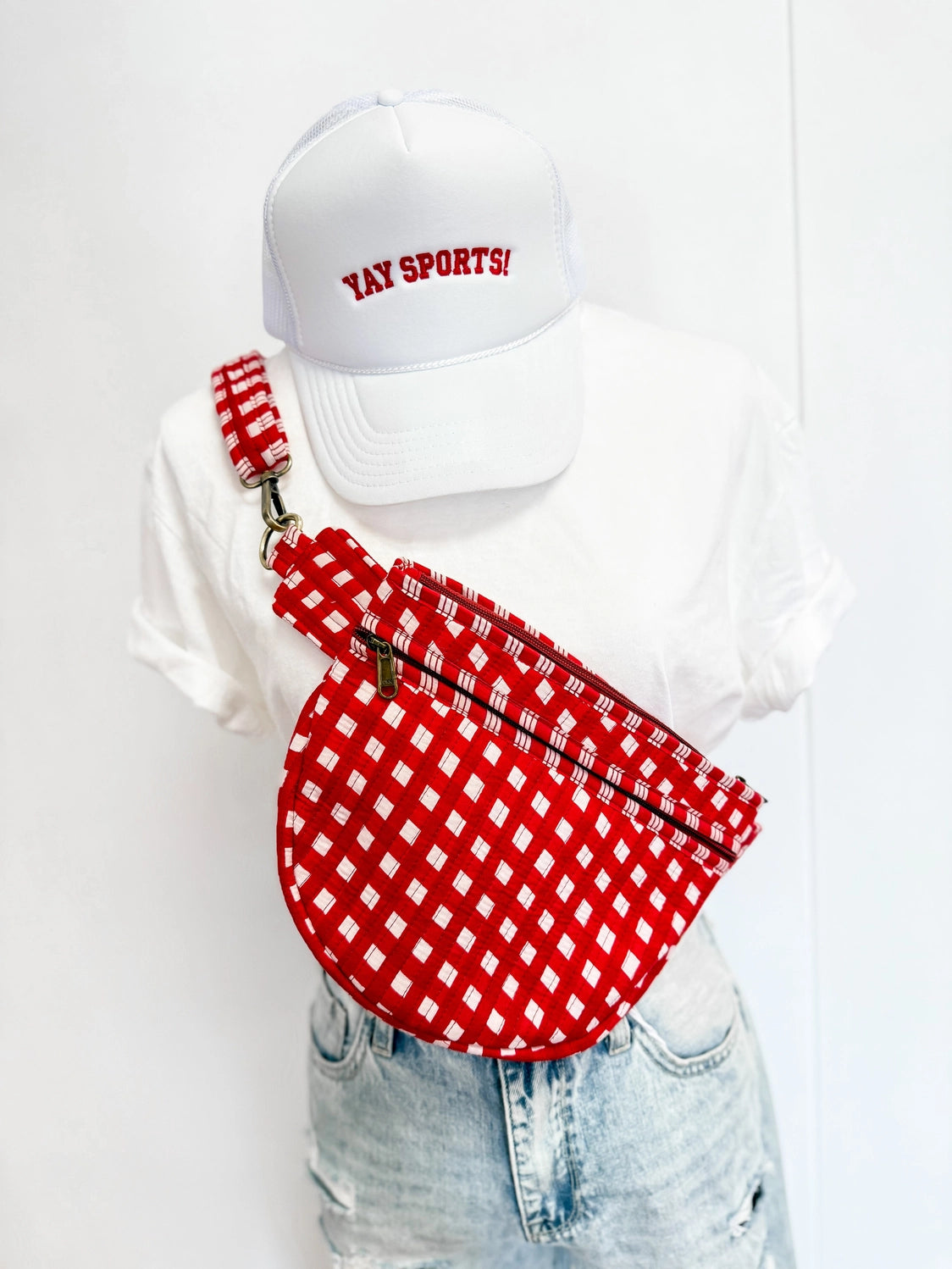 Game Day Quilted Bum Bag