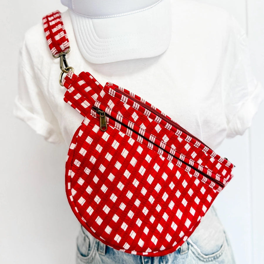 Game Day Quilted Bum Bag