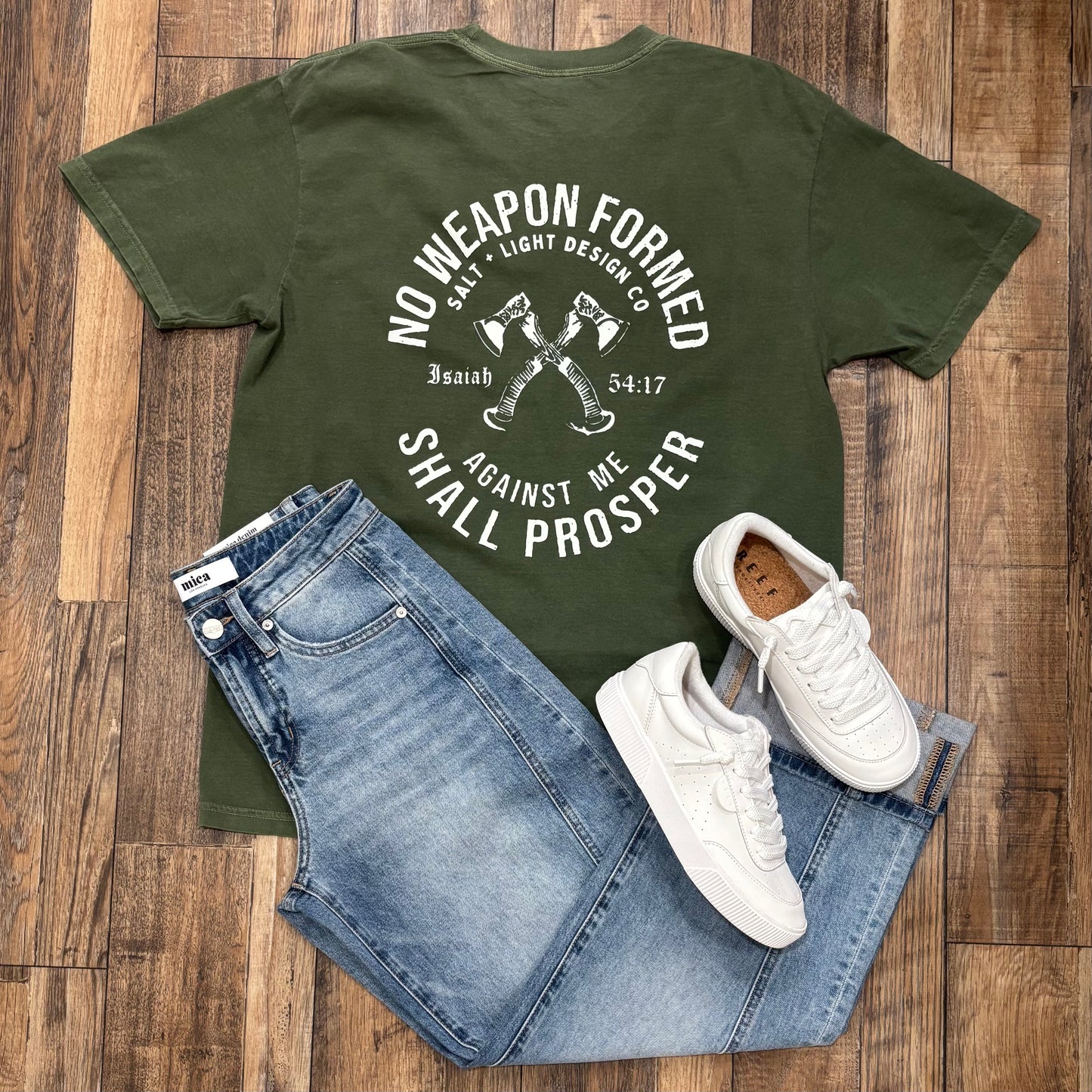 No Weapons Formed Tee