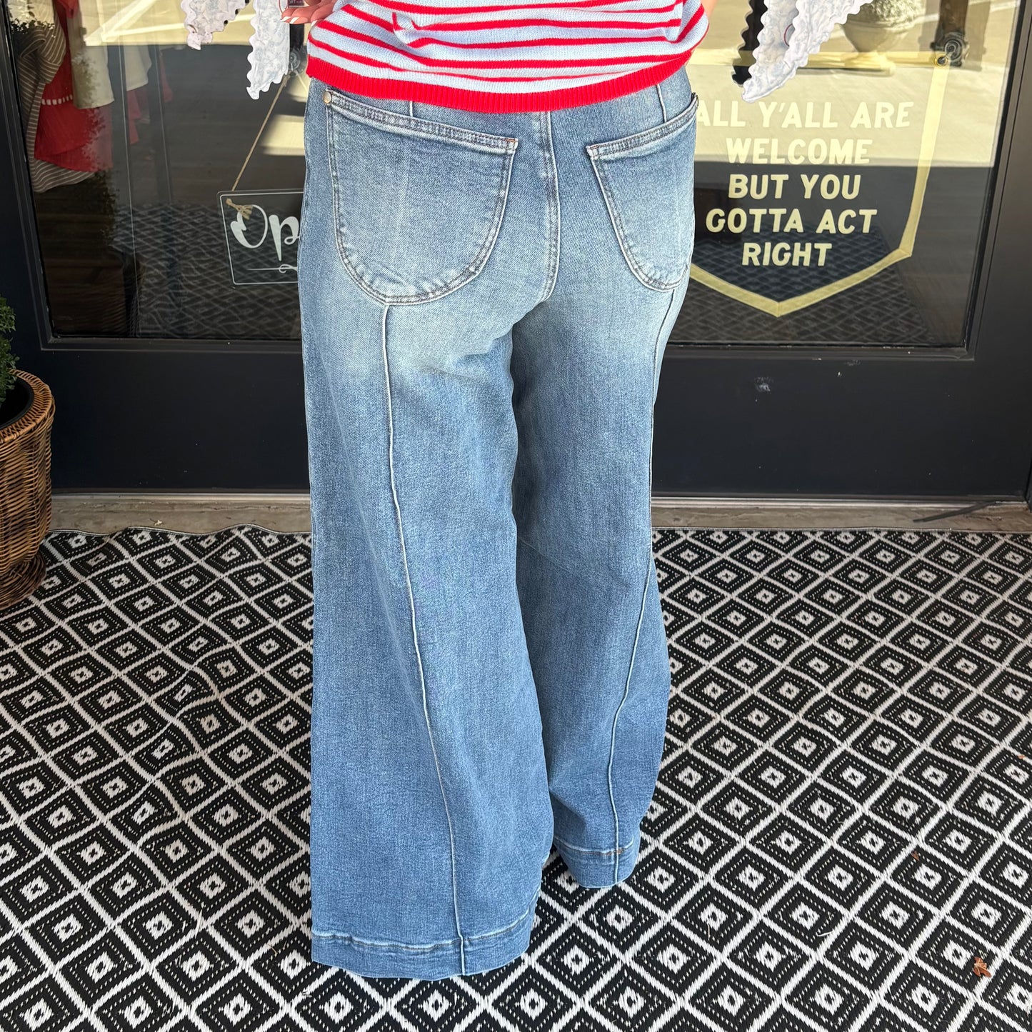 Judy Blue Palazzo Trousers
