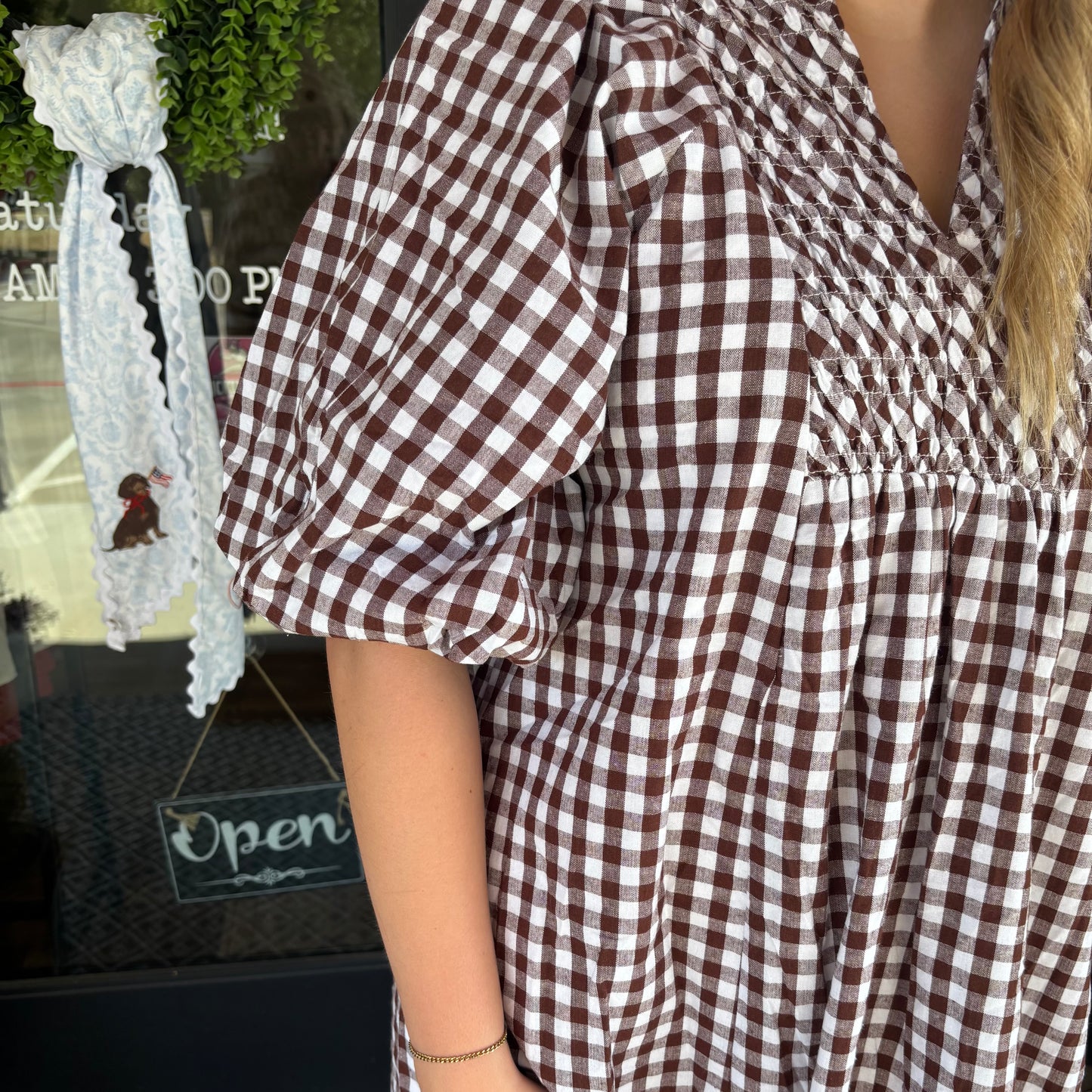 Falling for Plaid Dress