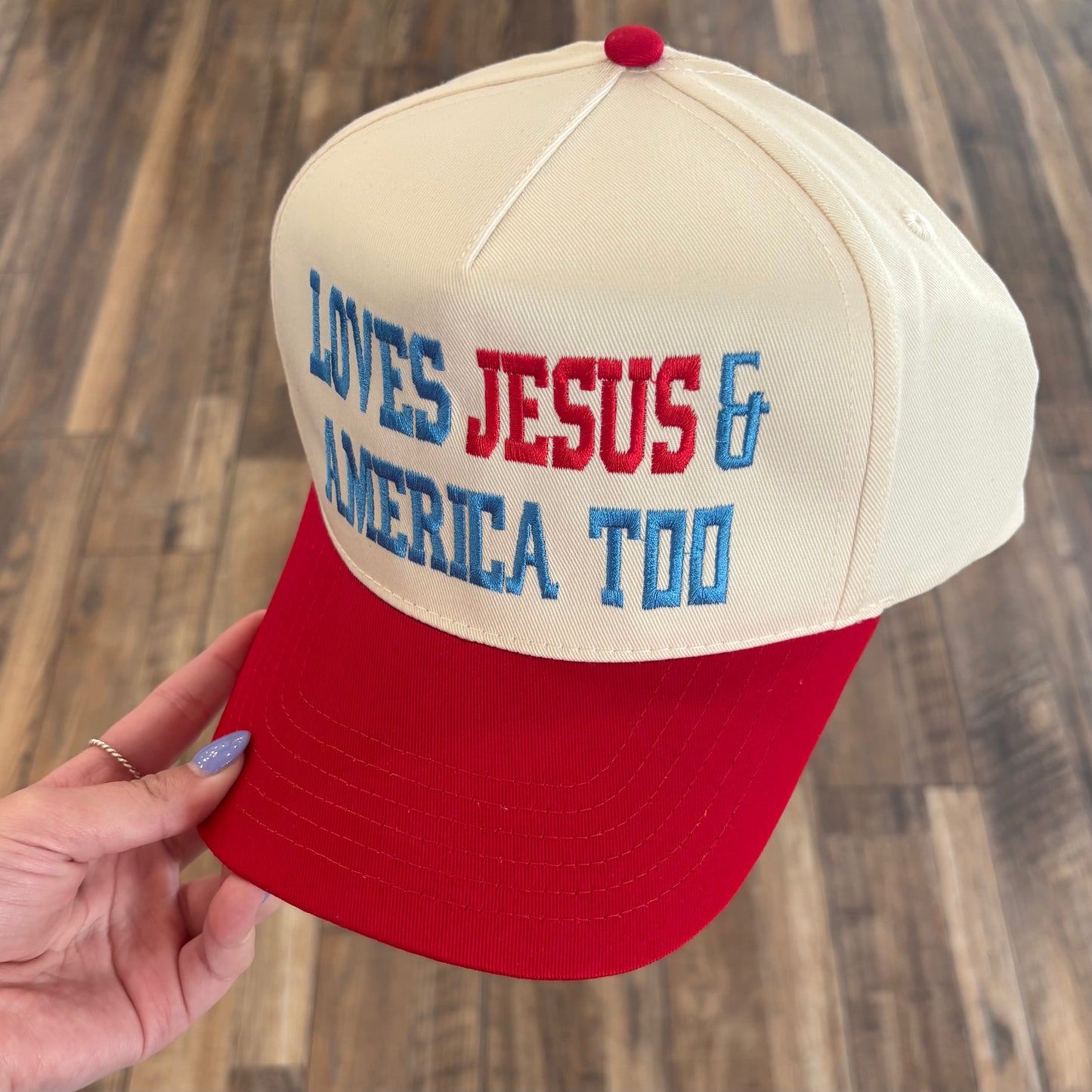 Loves Jesus and America too