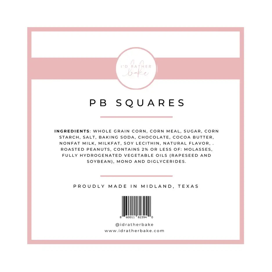 Peanut Butter Squares