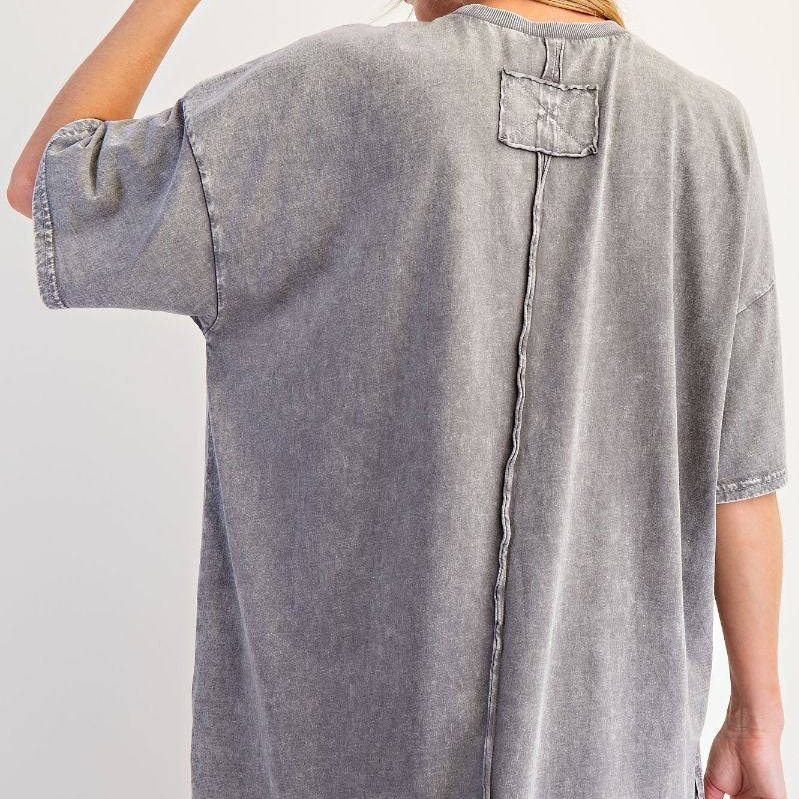 Pocket Drift Top|Ash