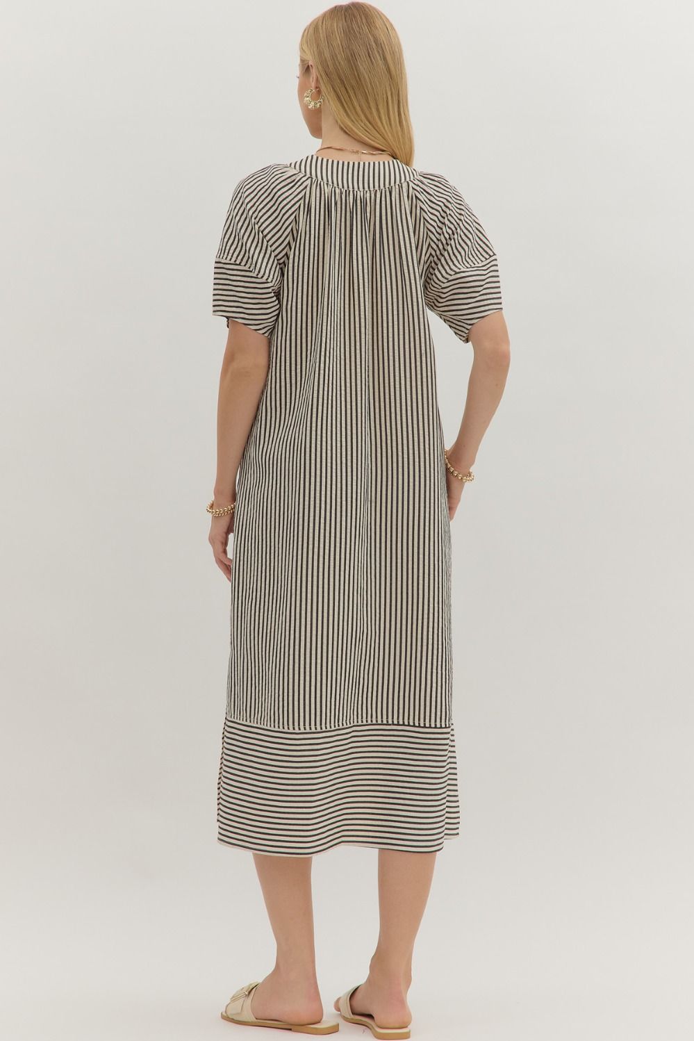 Sutton Stripe Midi