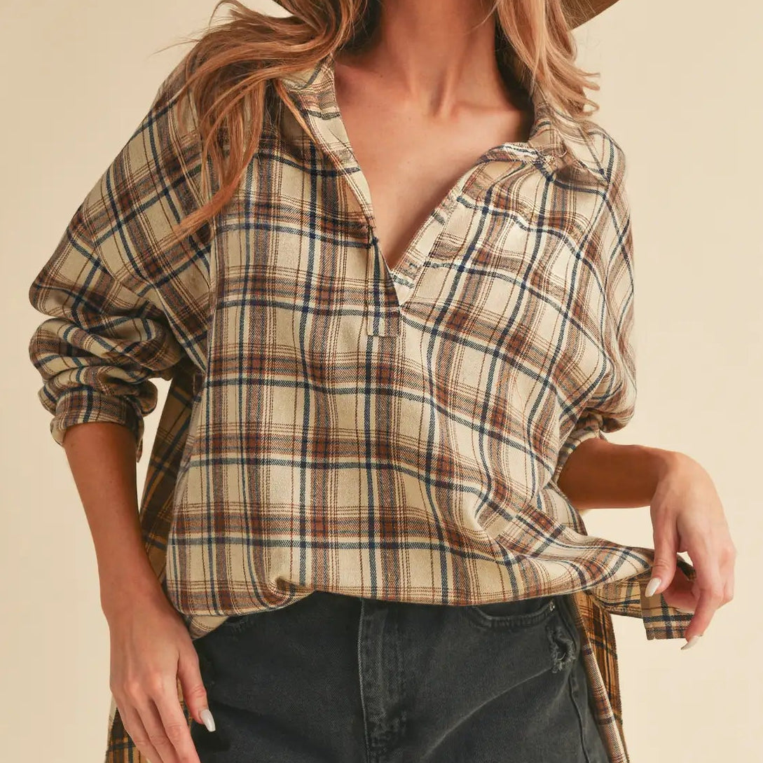 Tamra Shirt| Oat