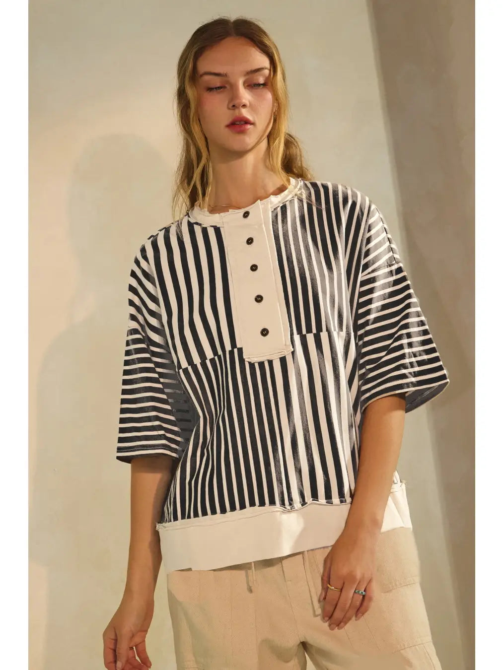 The Directional Stripe Top
