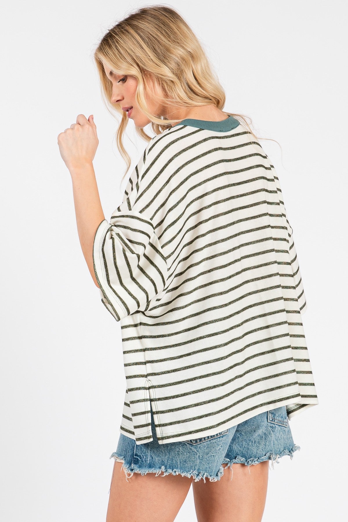 X Marks the Spot Tee- Olive