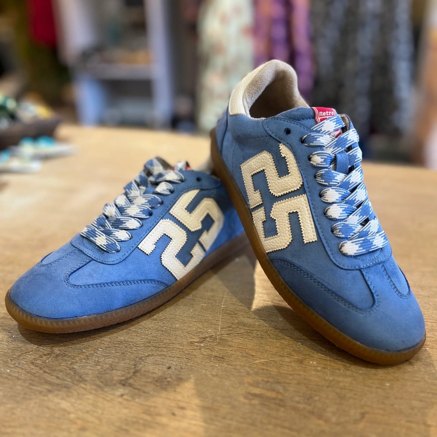 Retro 25- Blue Suede