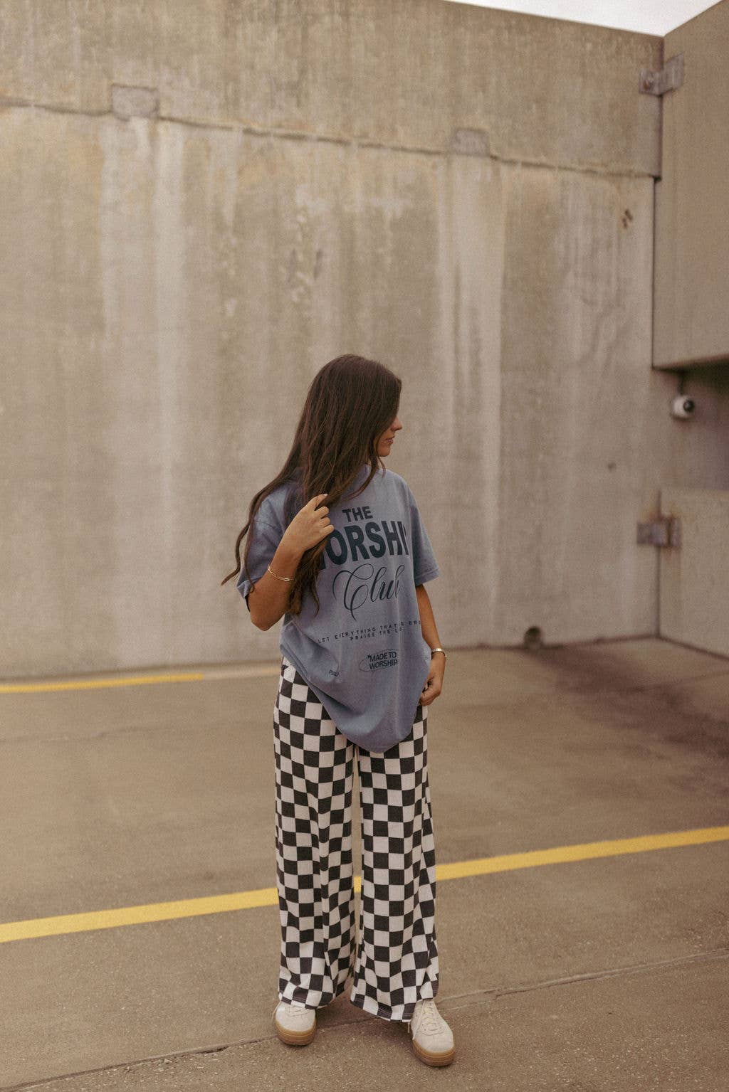 The Worship Club Graphic Tee: Medium