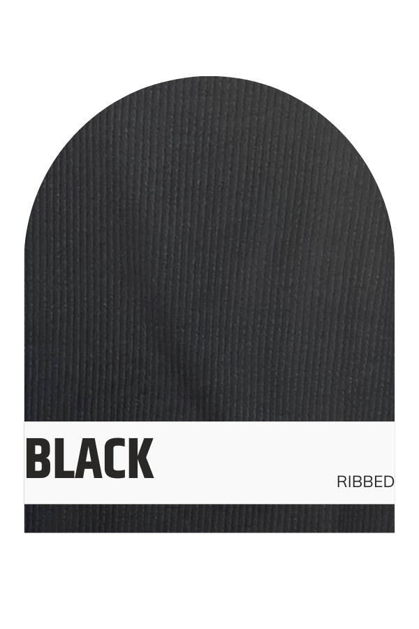 RIBBED PANTS WITH POCKETS: Charcoal / Medium
