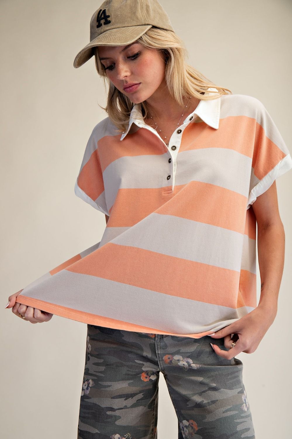 Peachy Keen Polo