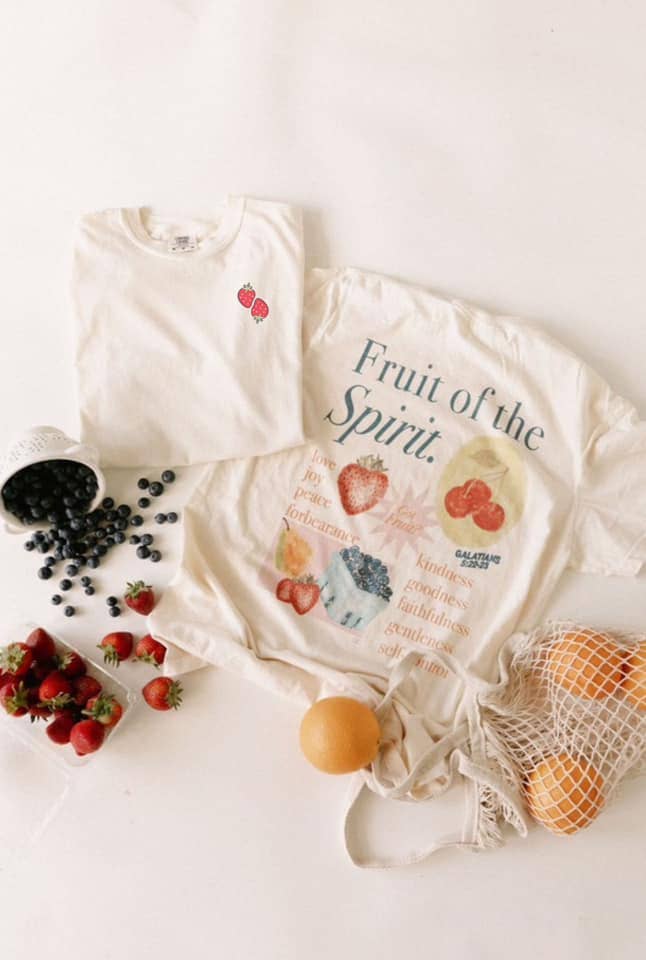 Fruit of the Spirit Graphic Tee: Small