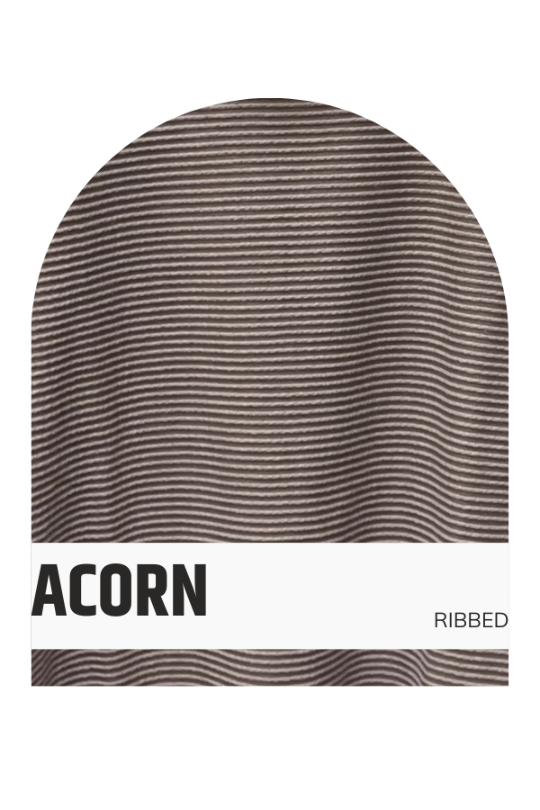 RIBBED PANTS WITH POCKETS: Charcoal / Large