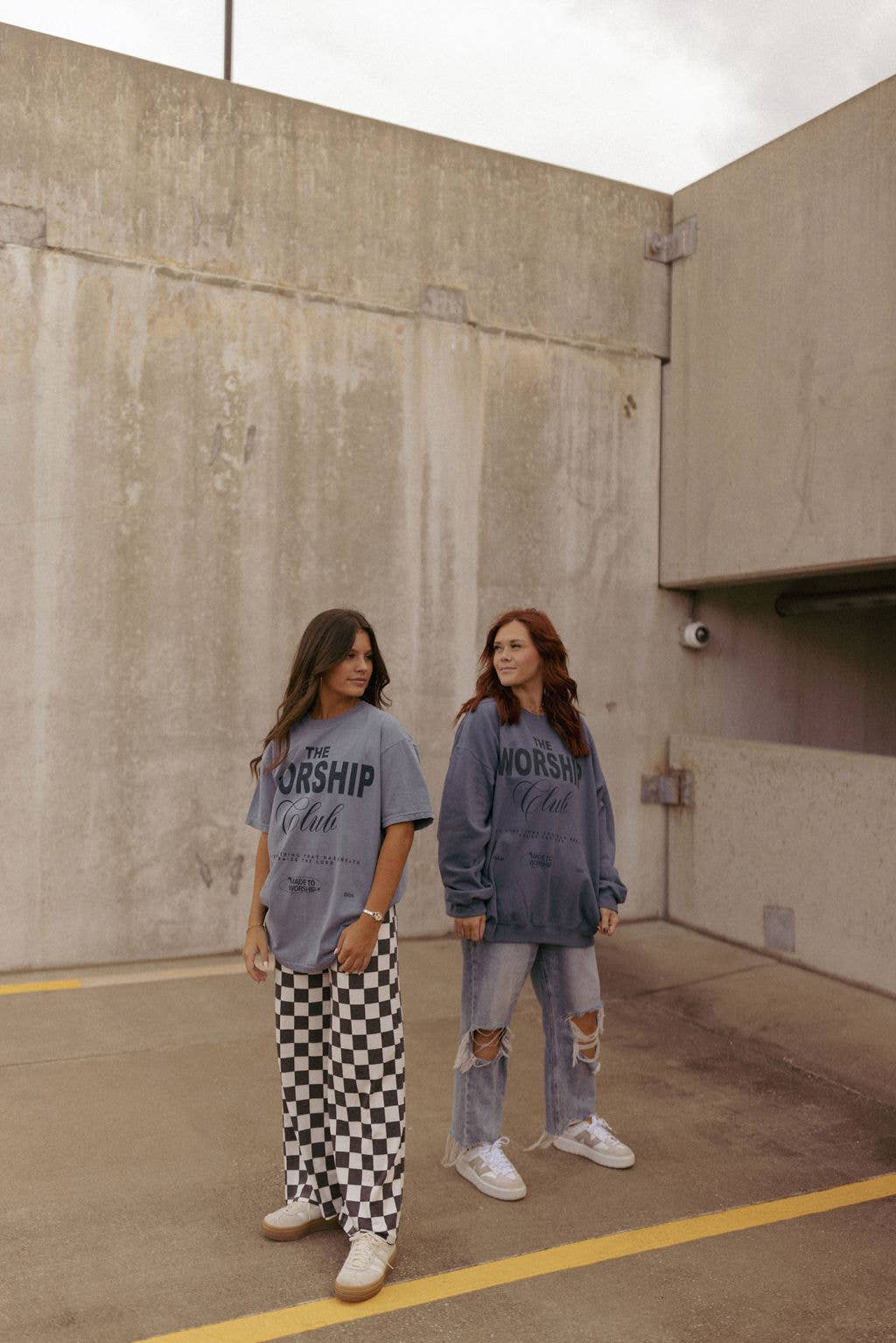 The Worship Club Graphic Tee: Medium