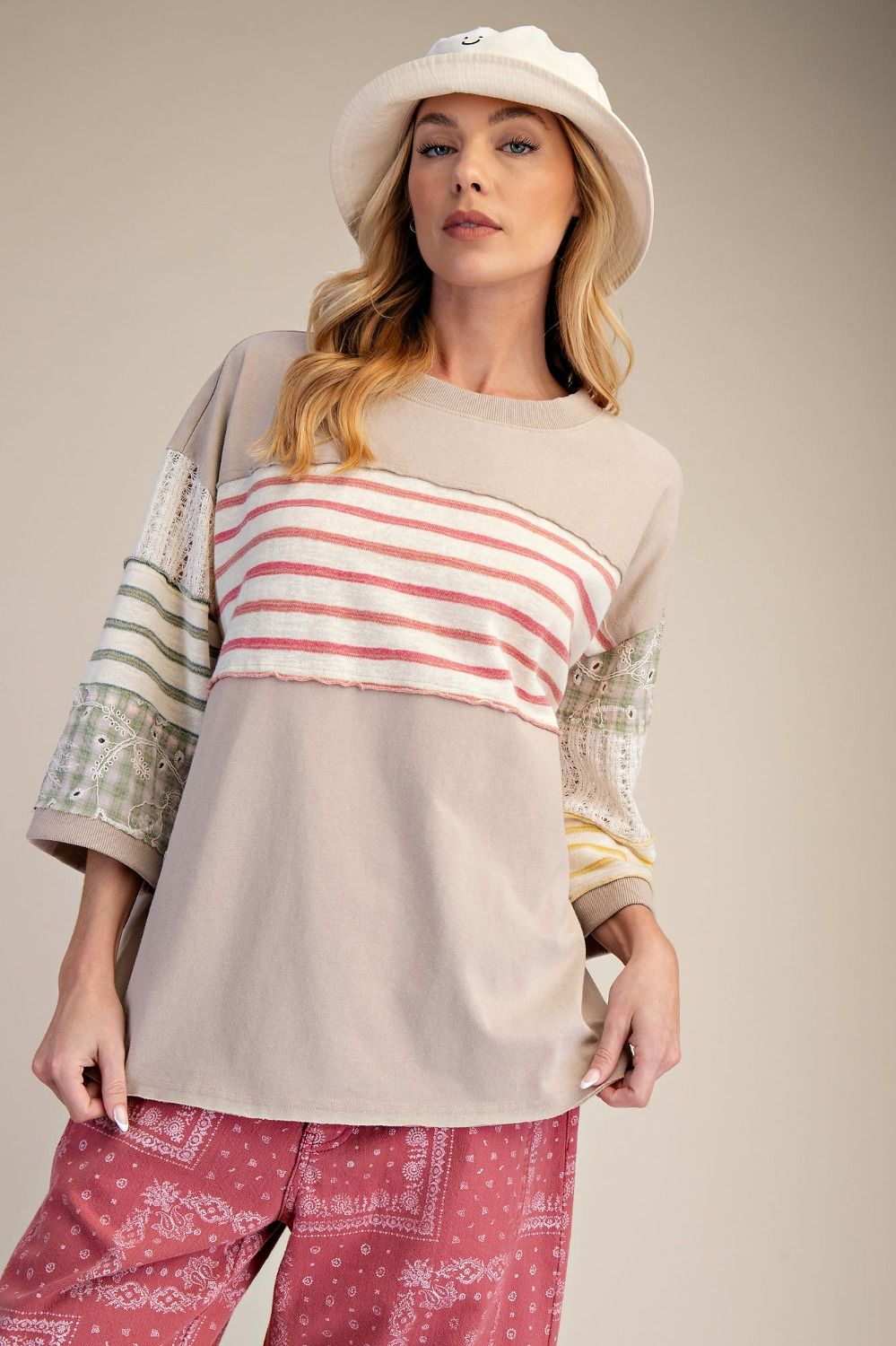 Patchwork Charm Top