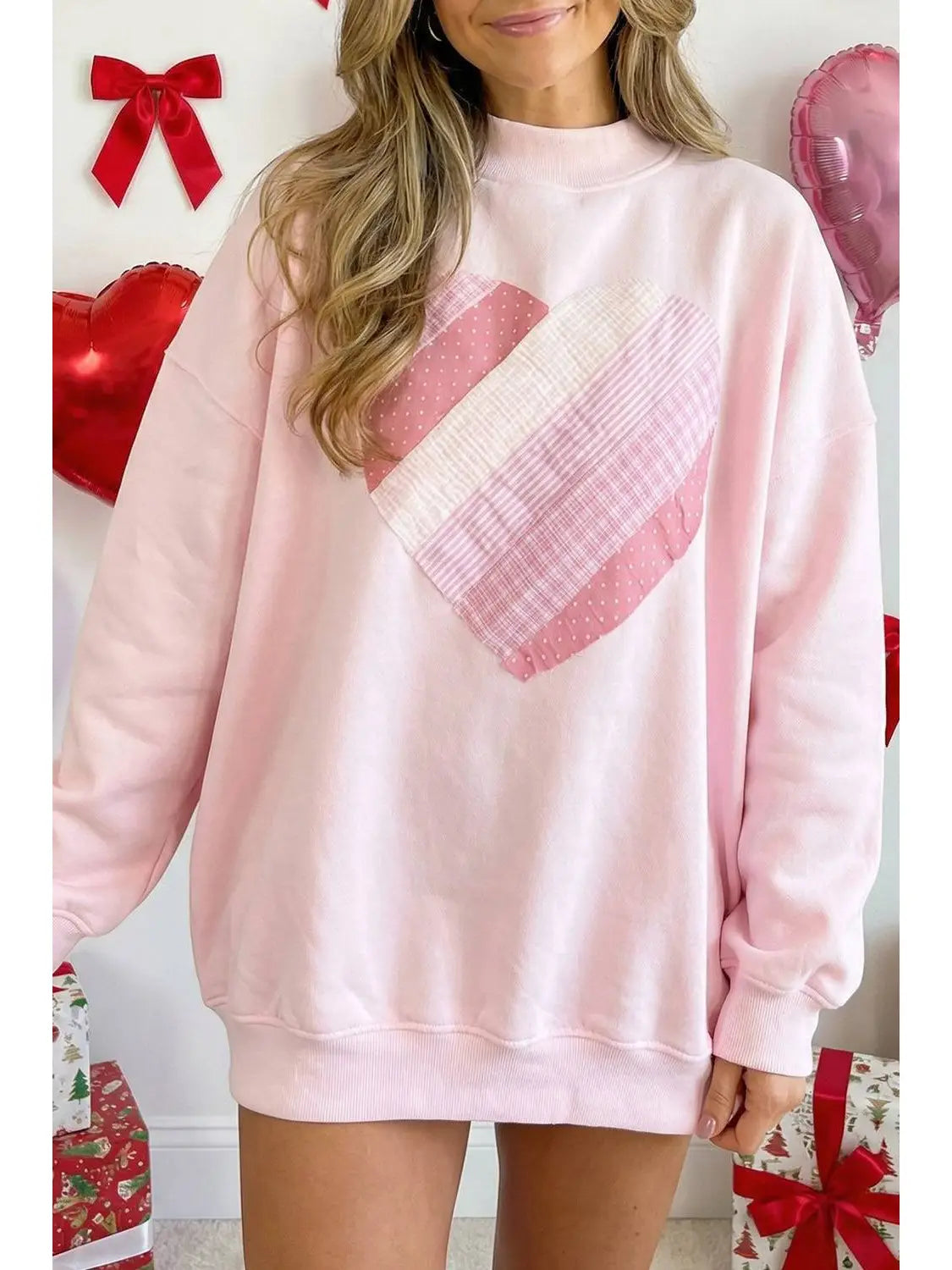 The Quilted Heart Pullover