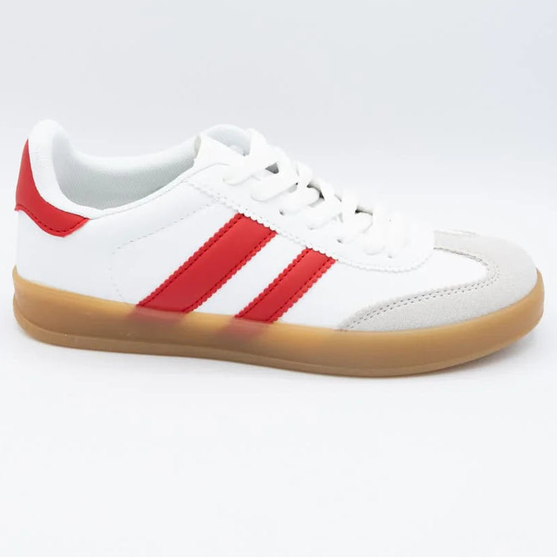 Red Rally Stripe Sneaker