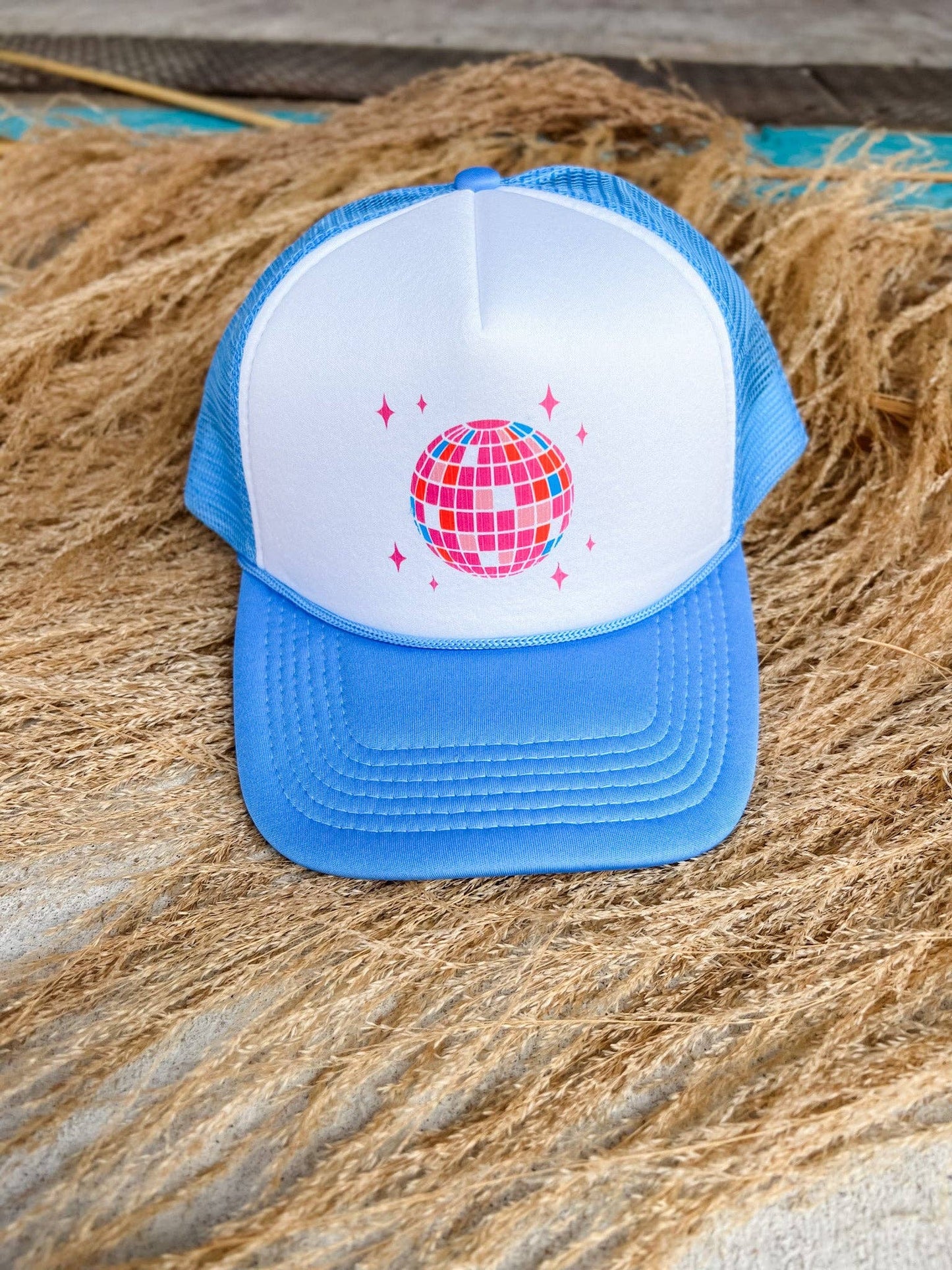 Disco Ball Foam Trucker