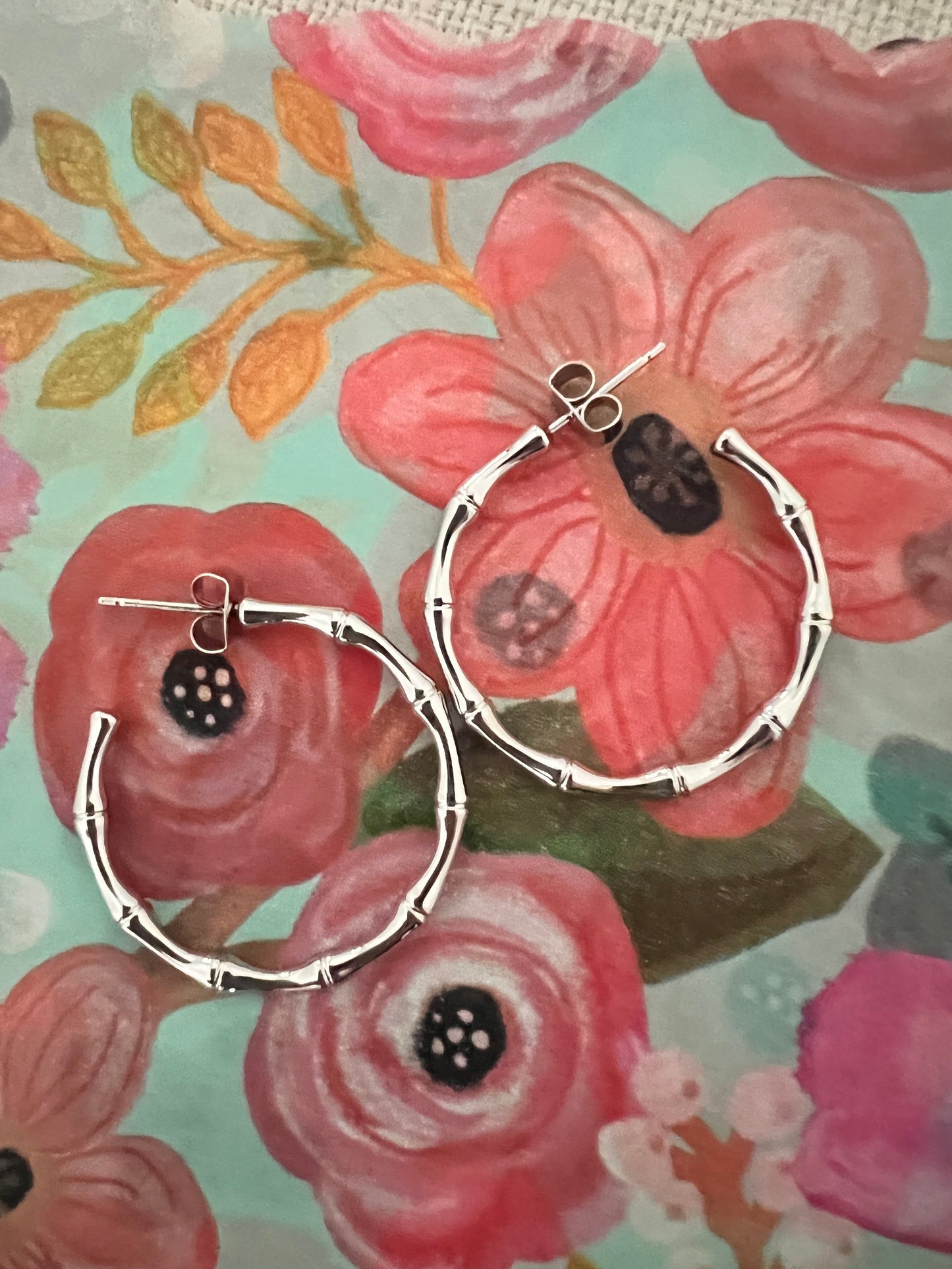 Small Bamboo Earrings