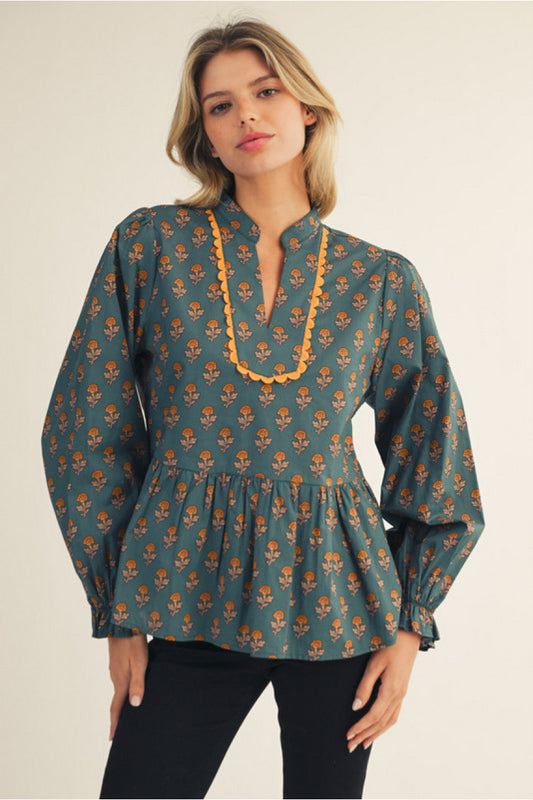 Harvest Bloom Blouse