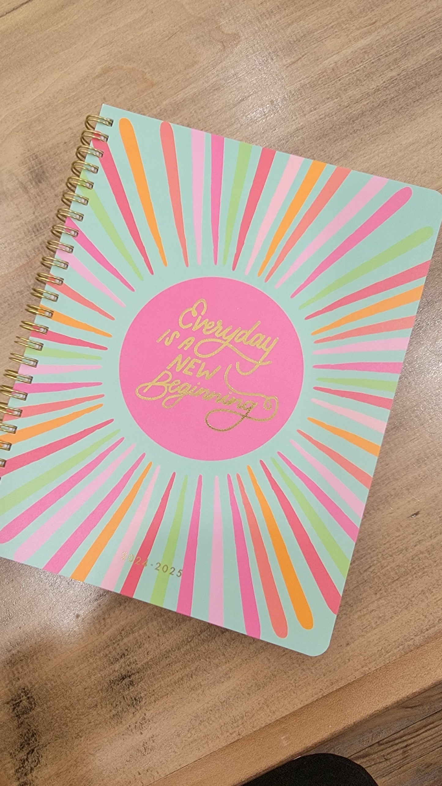 Everyday is a New Beginning Planner 2024-25