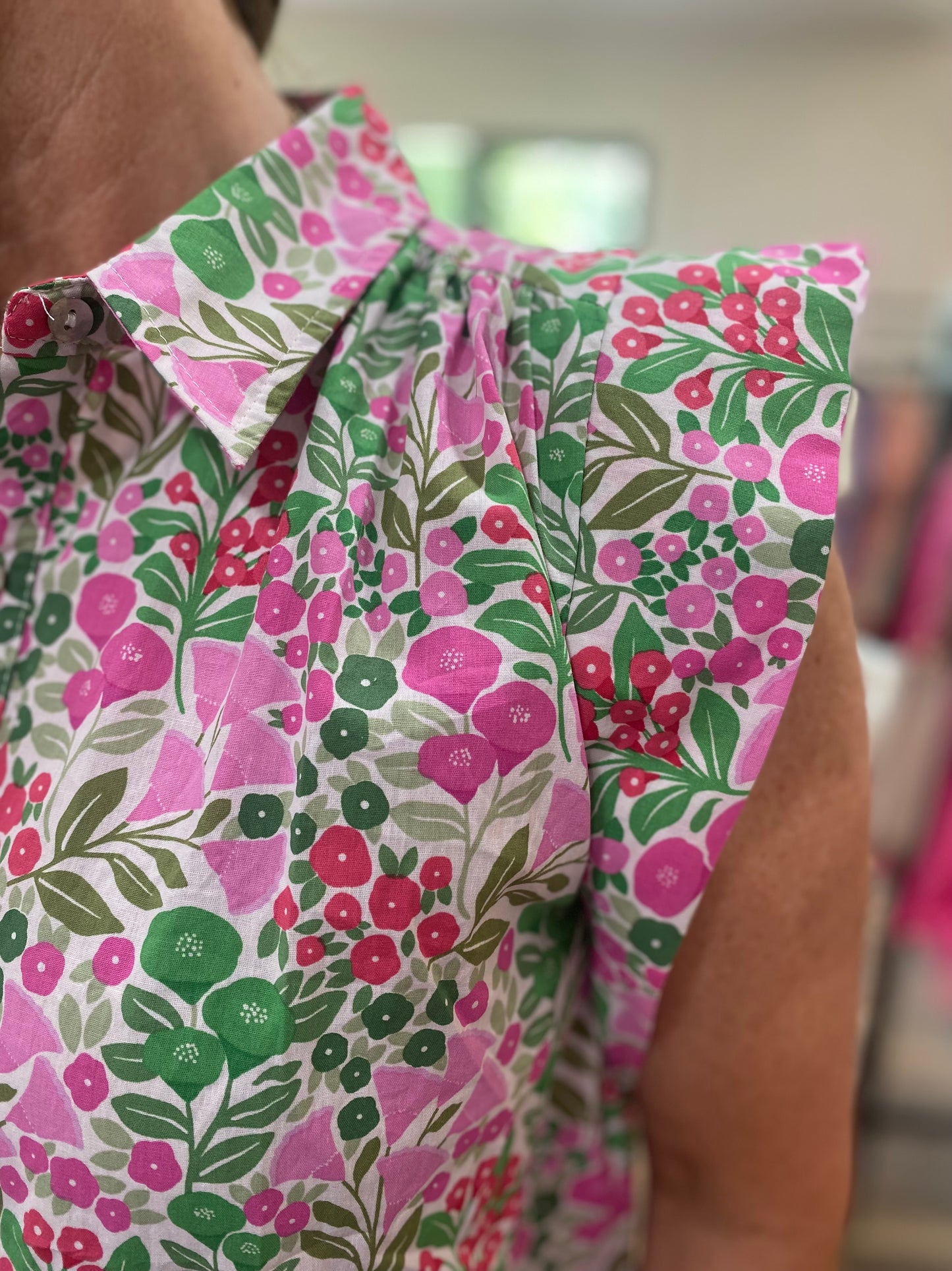 Blossom Breeze Button Up