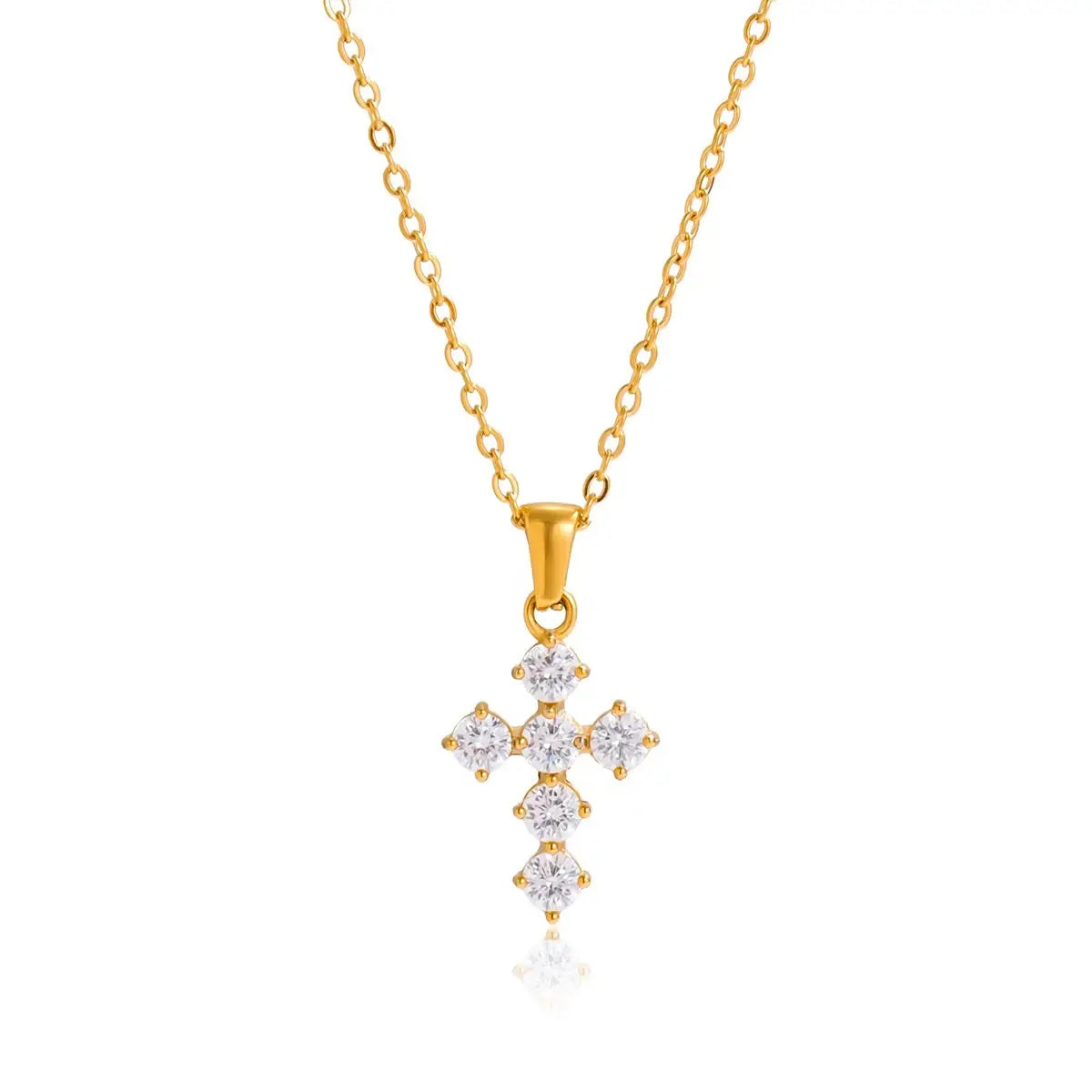 Mini Cross Necklace Waterproof