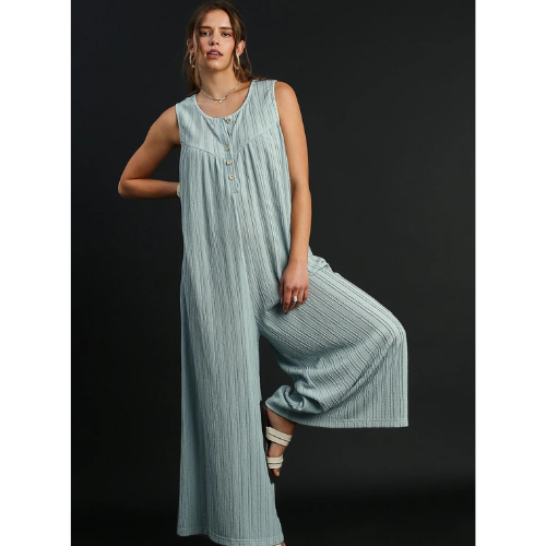 Flowing Knit Jumpsuit