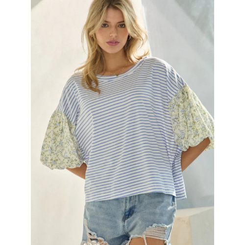 Spring Stripe Top
