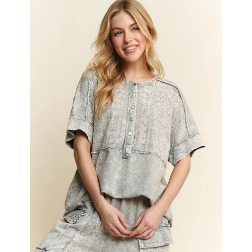 Grey Whisper Top