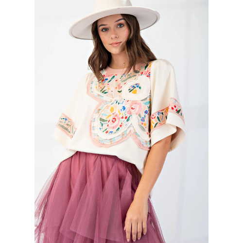 Ivory Floral Delight