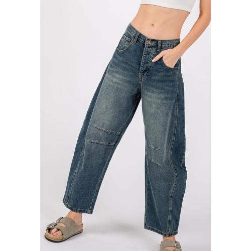 Classic Barrel Style Jeans